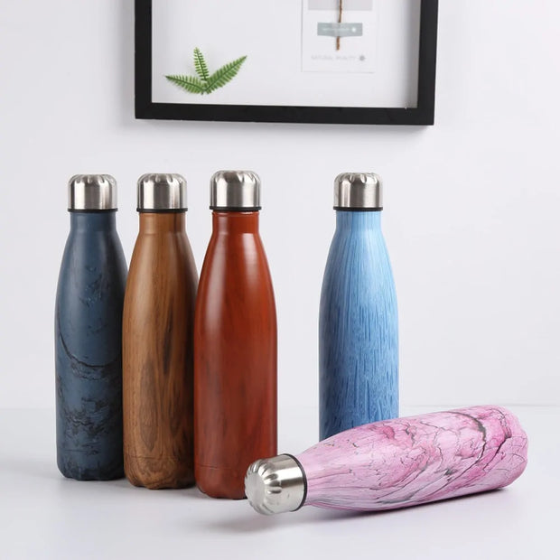 Stainless Steel Insulated Bottle | Leakproof Double-Walled Vacuum Flask for Hot & Cold Drinks