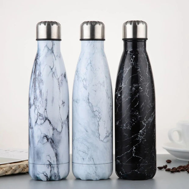 Stainless Steel Insulated Bottle | Leakproof Double-Walled Vacuum Flask for Hot & Cold Drinks